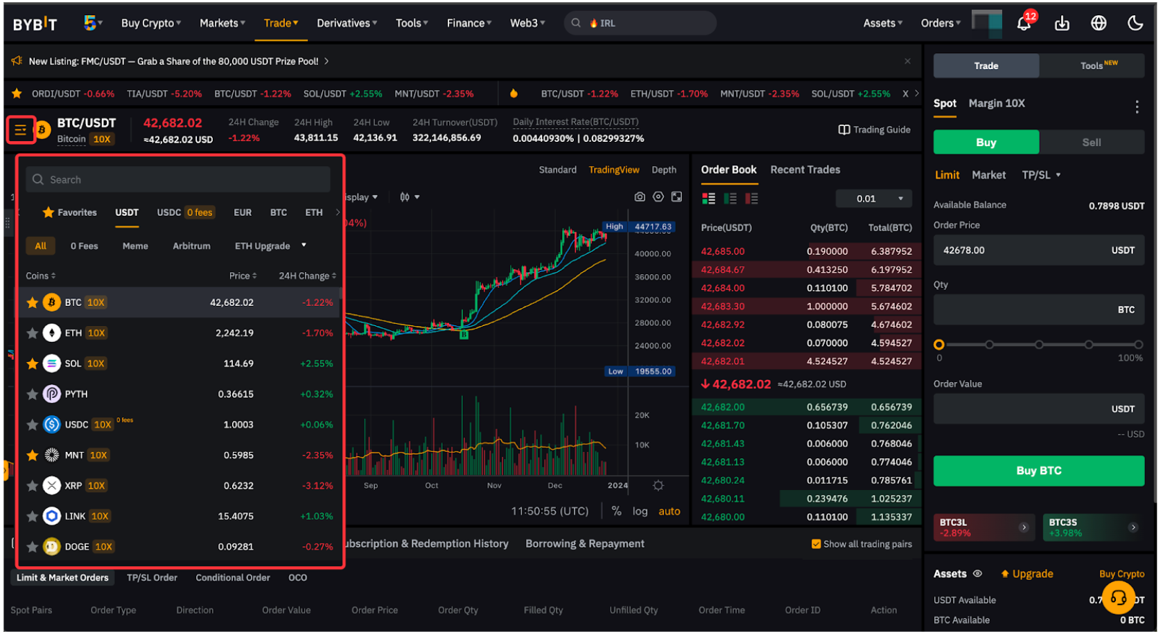 Bitget platform