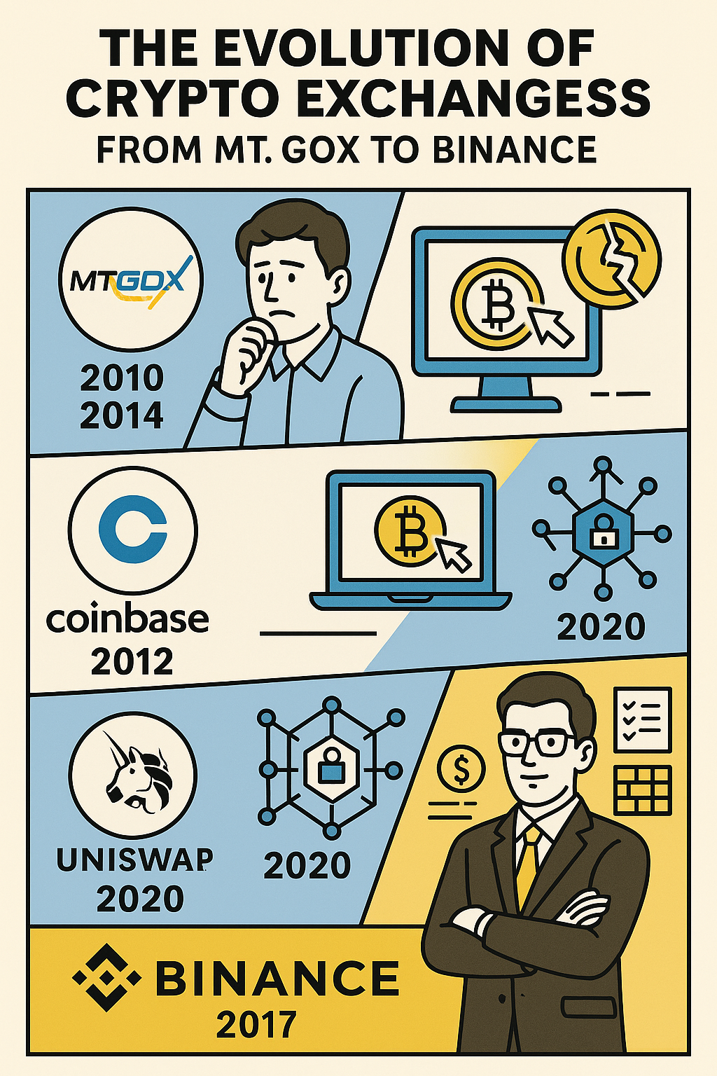 The Evolution of Crypto Exchanges
